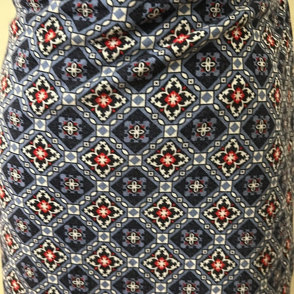 Max Studio Tile Print Skirt   Size M - Picture 2 of 6